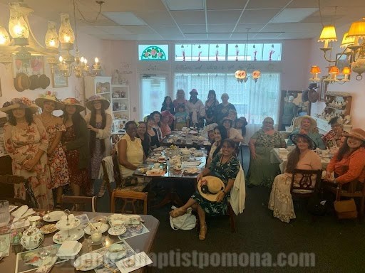 Women's Ministry Event at the Enchanted Rose Tea Parlour